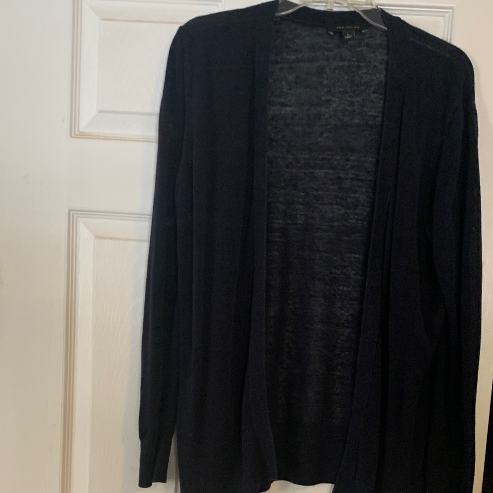 Ann Taylor women’s Navy Dark Cardigan